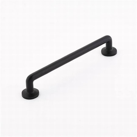 Patioplus 6 in. Center to Center Bronze Rod Cabinet Pull, Flat Black PA1647262